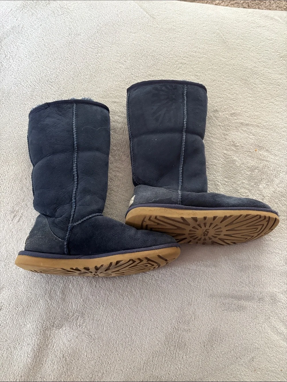 UGG Classic Tall Boots in Navy Blue